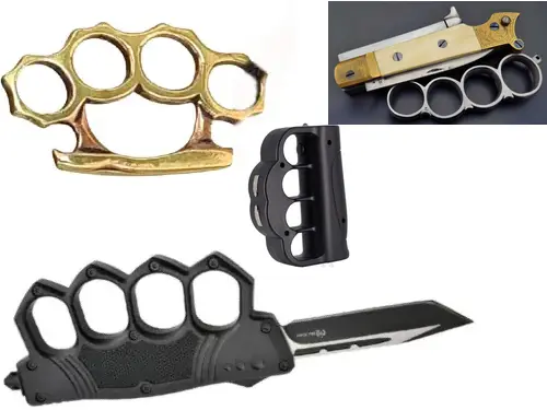 poing américain 4 doigts